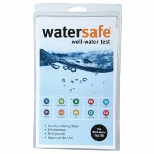 Watersafe well water test kit