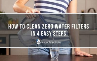 How to Clean Zero Water Filters in 4 Easy Steps
