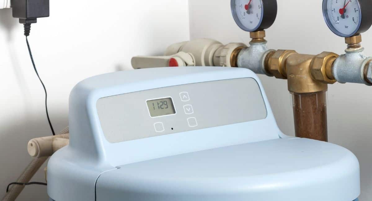 how to reset water softener after power outage