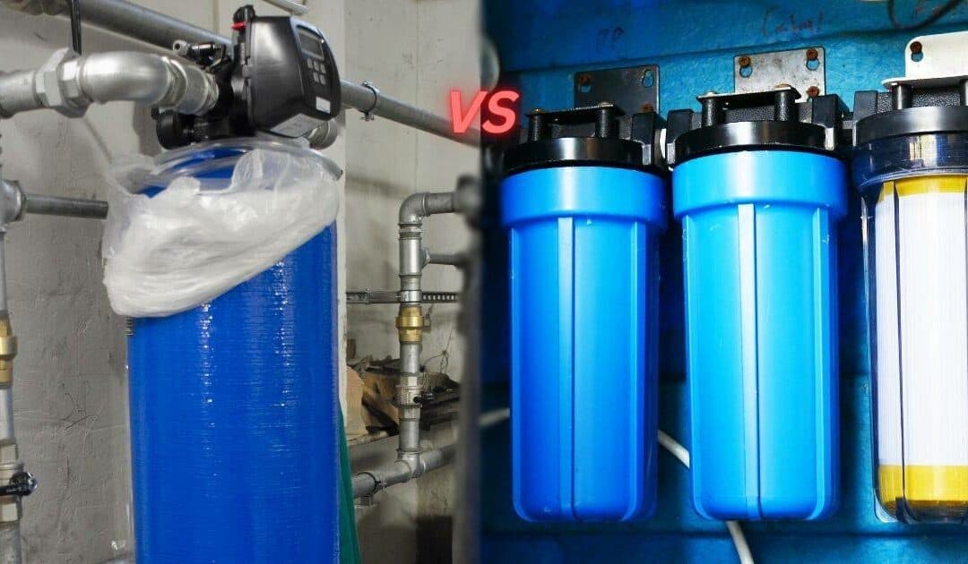 Water Softeners vs. Water Filters: What’s the Difference?