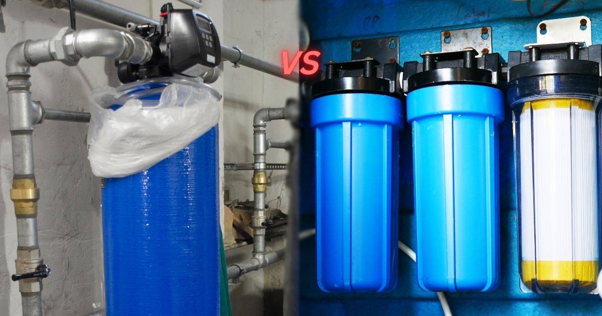 Water Softeners vs. Water Filters What’s the Difference?